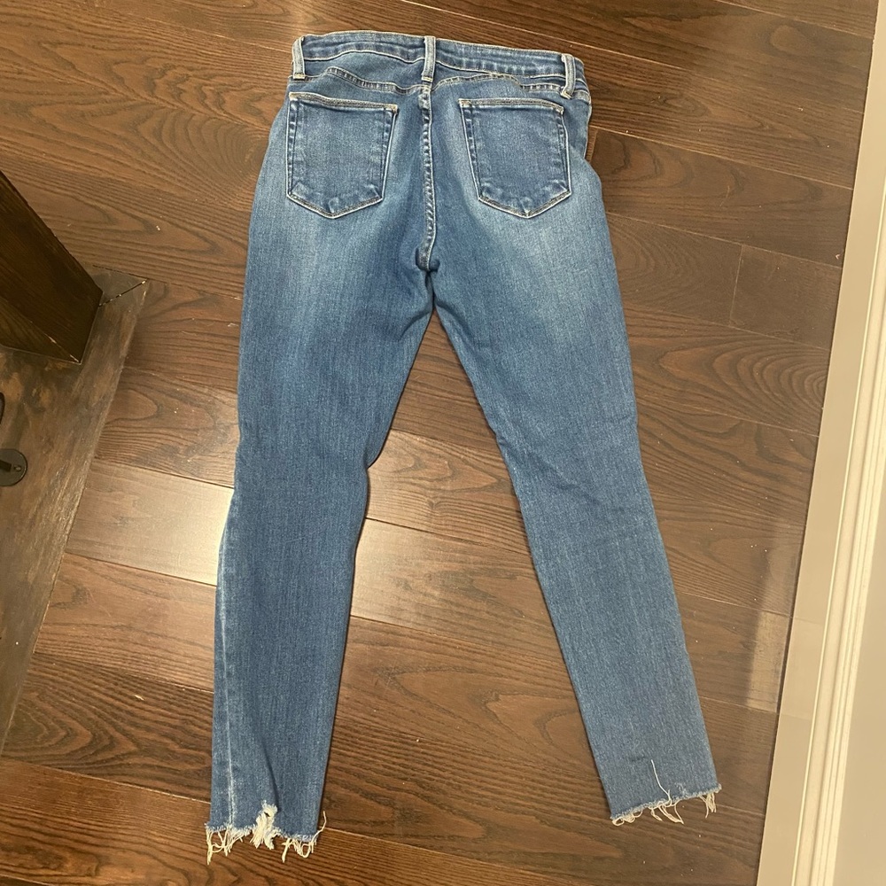 Just black denim jeans